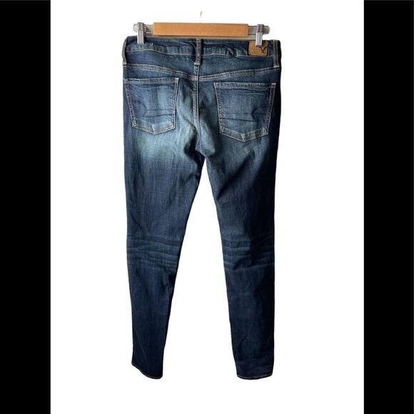 AMERICAN Eagle Super Stretch Jeggings Size 8 - Picture 2 of 9
